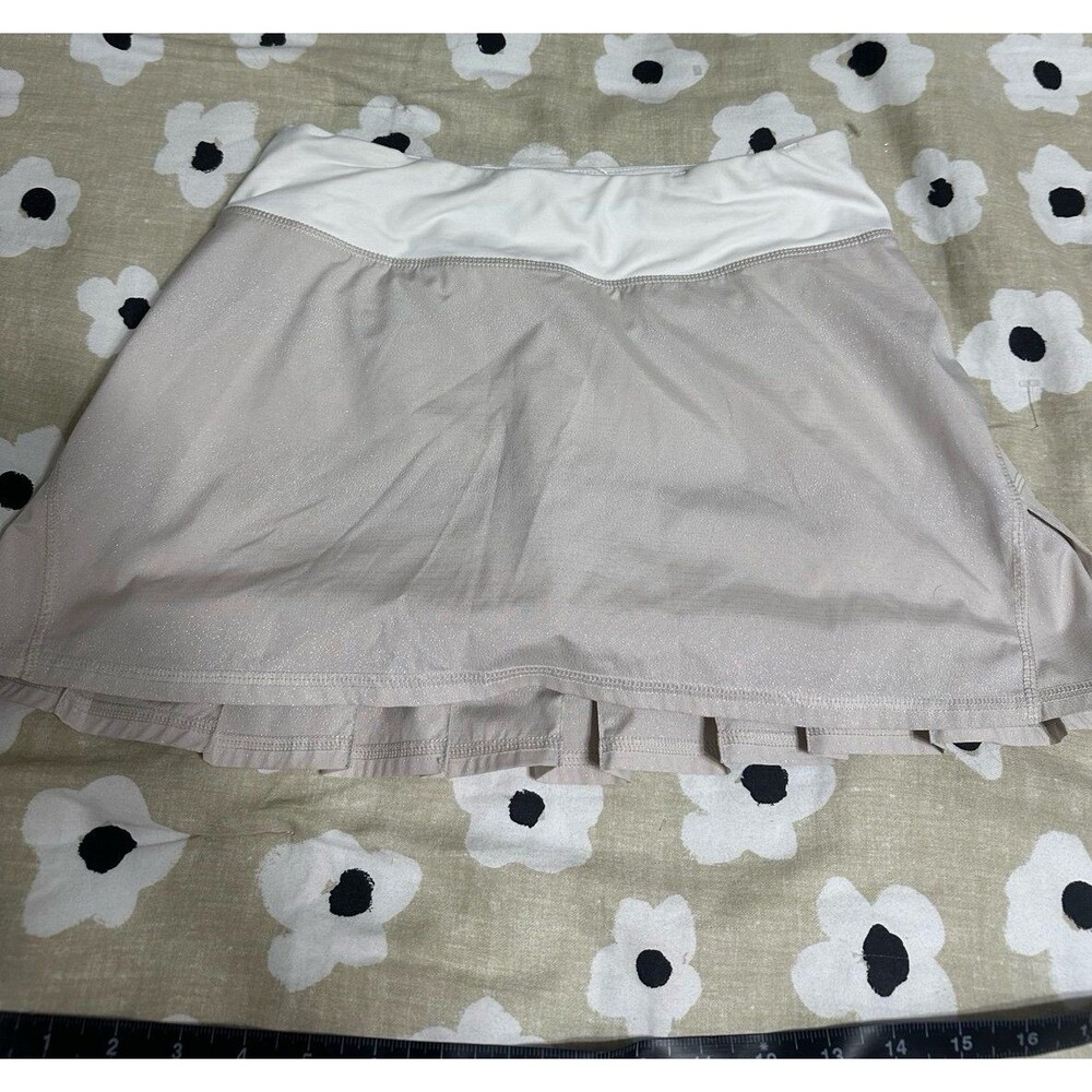 Lululemon pace setter shimmer skirt rare